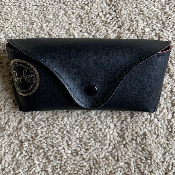 Ray Ban Sunglasses black Case Only - Excellent Condition - Picture 1 of 5